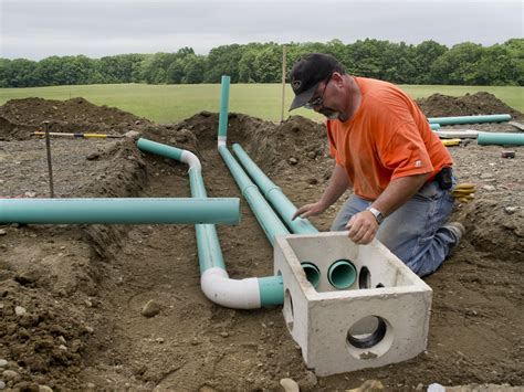 plumbing distribution box|installing a septic distribution box.